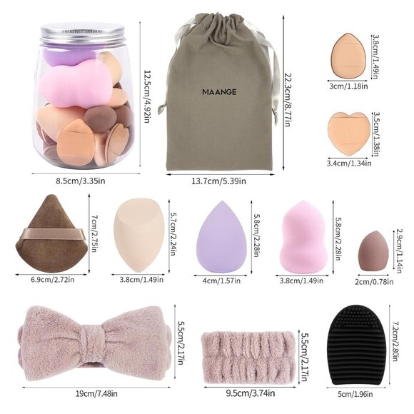 BRAND NEW Multi-functional Makeup Tool Set 51 Pcs - Picture 2 of 4